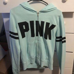 PINK zip-up hoodie
